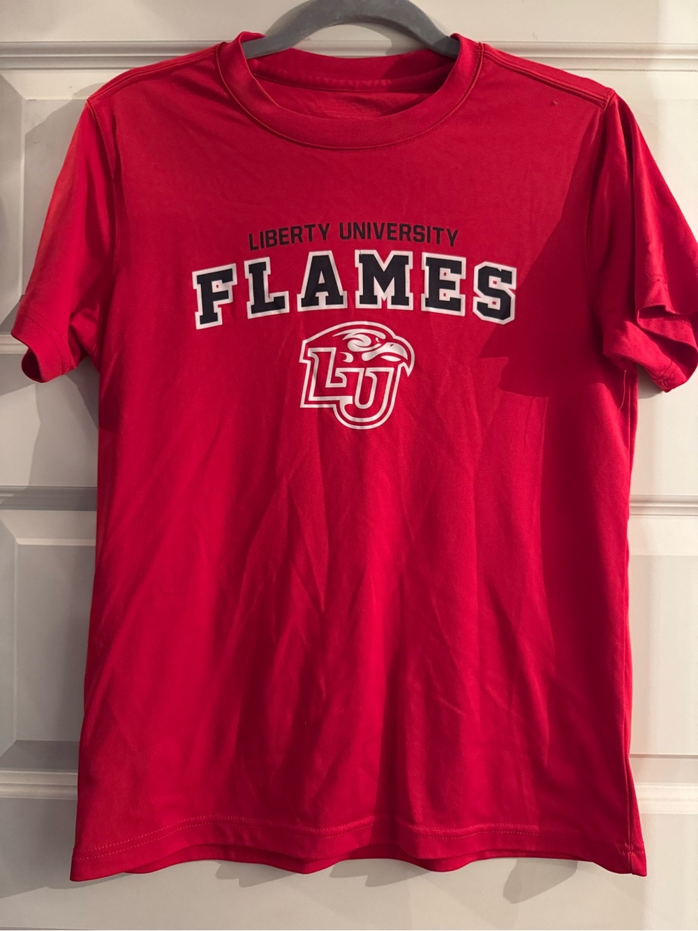 Liberty University Flames Red Short Sleeve Tee